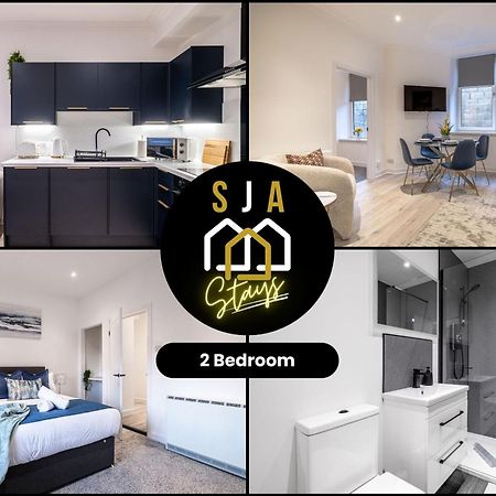Holburn Hideaway - Sja Stays - Modern 2 Bed Apartment Aberdeen Luaran gambar