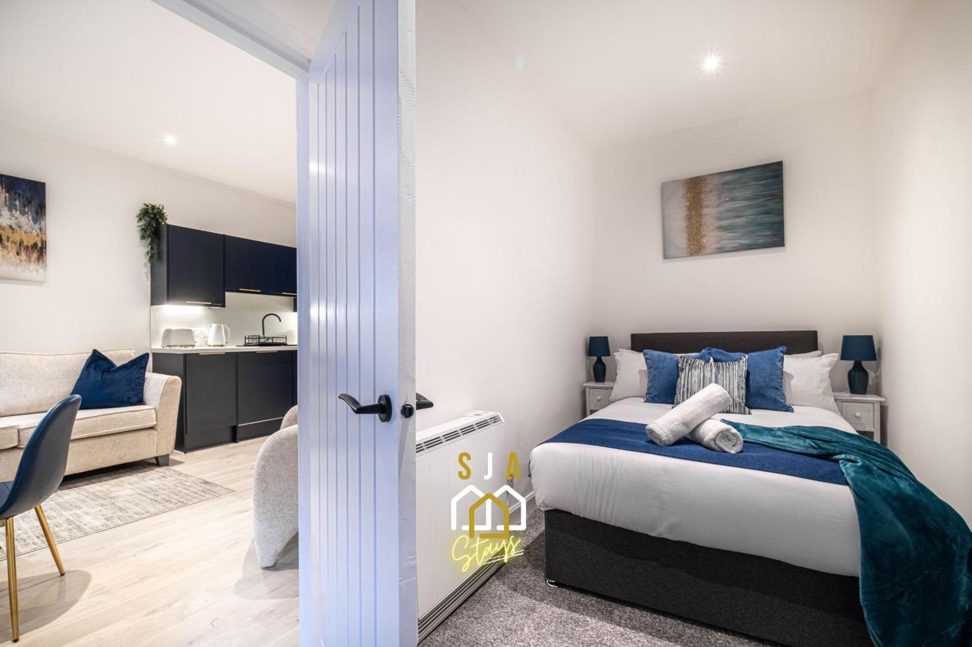 Holburn Hideaway - Sja Stays - Modern 2 Bed Apartment Aberdeen Luaran gambar