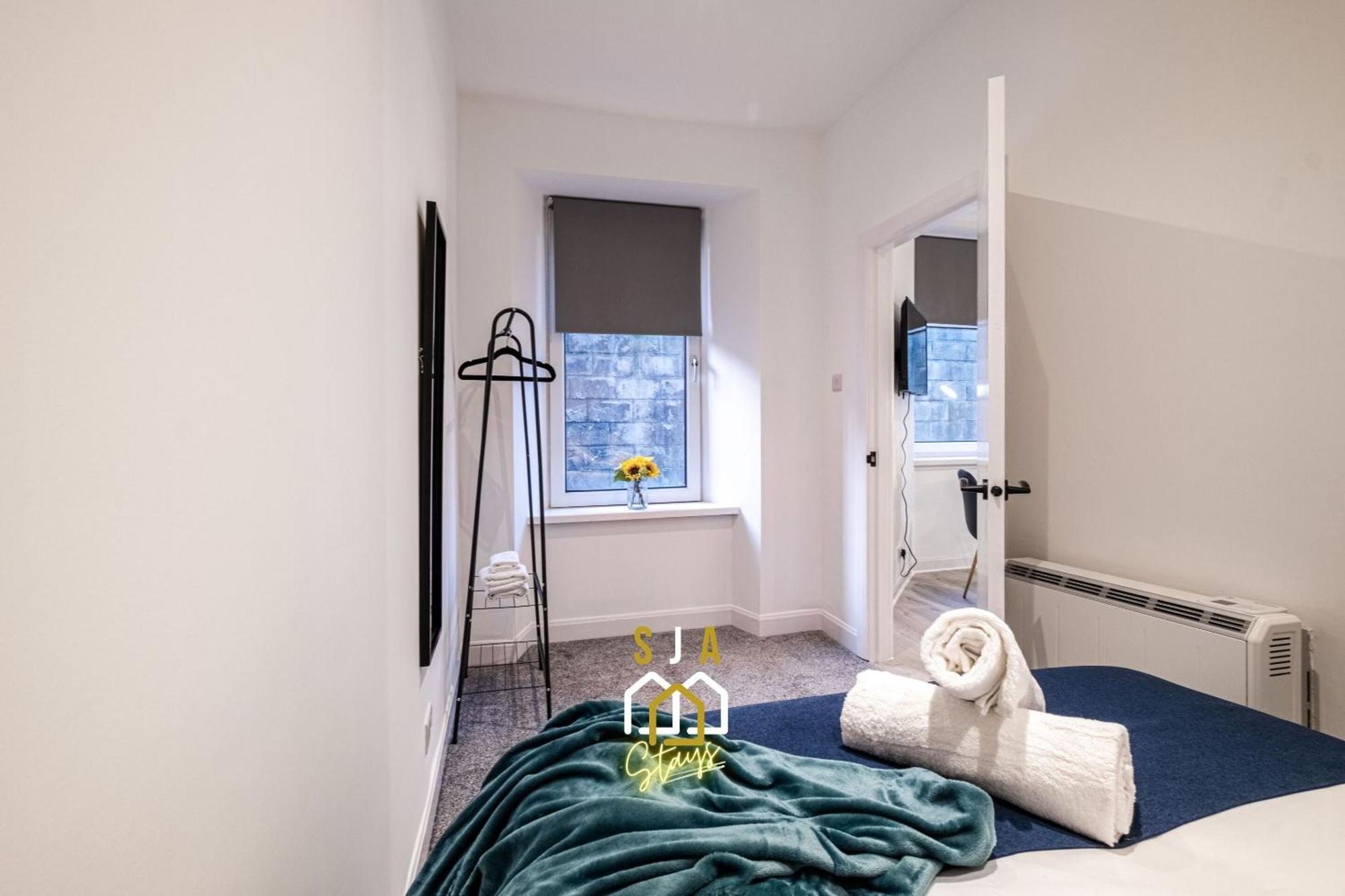 Holburn Hideaway - Sja Stays - Modern 2 Bed Apartment Aberdeen Luaran gambar